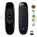 Air Mouse C120 Wireless Keyboard Remote Control with voice control. 