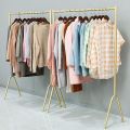 Cloth Hanging Stand Single Pole V Shape New Designe Golden Color Stand Use For Multi Purpose Fancy Stand. 