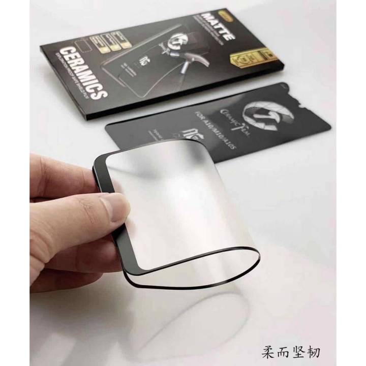 Xiaomi Redmi Mi Poco X3/Poco X3 Pro Ceramic matte Temper Protector unbreakable antishock hybrid film 9D/11D/21D temper Fiber sheet glass