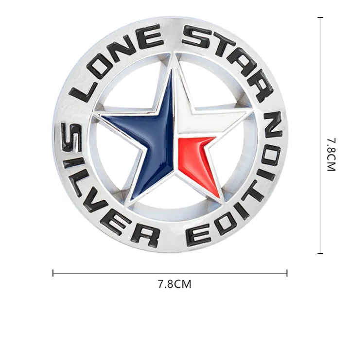 LONE%20STAR%20SILVER%20EDITION%20Texas%20Emblem%20Metal%20-%20Image%203