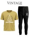 The Vintage Clothing - Men's Clothing Summer Breathable T-Shirt and Black Trouser Gym wear and comfortable - Summer Tracksuits For Men - Summer Tracksuit for Men - Summer Track Suits For Men - Track Suits for Boys  -Track Suit for boys - Tracksuit for boy. 