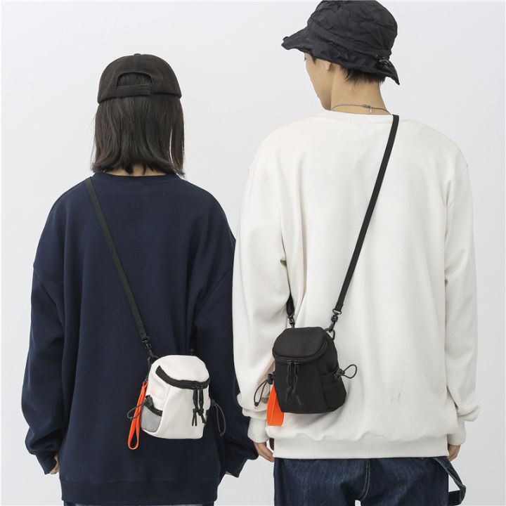 Ulzzang Korean Fashion Nylon Mini Men Sling Bag Shoulder Bag Crossbody Bag for Men Birthday Gift Daraz.pk