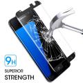 Galaxy S7 edge Full Glue Tempered Glass Screen Protector, [Case Friendly][100% Touch Sensitivity] Anti Scratch/Fingerprint For Samsung Galaxy S7 edge 5.5 inch(Black). 
