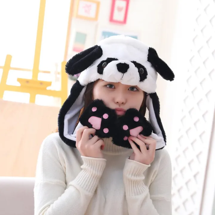 %E3%80%90Happier%E3%80%91%20Girls%20Bunny%20Pinch%20Airbag%20Funny%20Hat%20Women%20Ears%20Hat%20Hand%20Plush%20Moveing%20Jumping%20Caps%20Children's%20Cartoon%20Stich%20Creative%20Cute%20Cap%20-%20Image%205