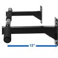 New Wall-Mounted Chin Up Pull Up Push Up Bar for Body Building, Exercises. 