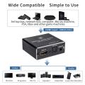 HDMI Audio Extractor HDCP CEC + Optical TOSLINK SPDIF + 3.5mm RCA Audio Converter 4K x 2K 3D HDMI Audio Splitter Adapter. 