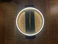 LED Wall Clock - Indoor Modern Decorative LED Wooden Fancy LED Wall Clock. 