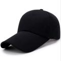 【LuckyBabyFans Store】Unisex Plain Black Super Extra Bill Snapback Cap Adjustable Baseball Cap Sandwich Hat Sun Visor Hat Canvas Cap. 