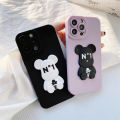 3D Be@r For Infinix Hot 8/8Pro/X650 Luxury Cute Bear Doraemon Mickey Minnie NO.1 Mouse Mobile Phone Case Back Casing Wen Boy Women Girl Couple Soft Liquid Silicone Shockproof Cover. 