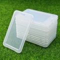 Clear Waterproof Transparent PVC ID Card Cover Plastic Card Holder Case To Protect Credit Cards Bank ID Card For Student. 
