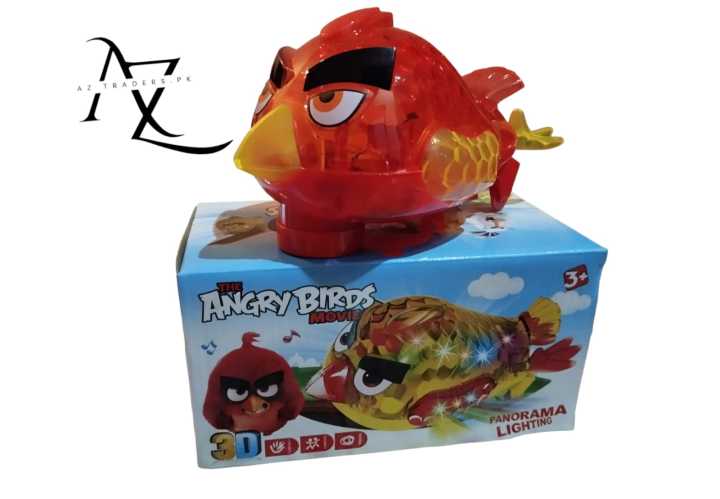 Angry Bird 3D Panorama light and music