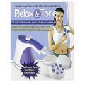 Hand Held Relax Body Massager - Blue. 