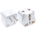 Universal Japan America 2 in 1 EU UK AU to US Travel Adapter Plug Type A/B Canada Thailand Electric Power Charger Convert Plug. 