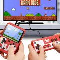 2 Players SUP 400 in 1 Retro Game Box Console Handheld Game PAD box with TV Output & with Remote Controller Gaming Console (Multicolor). 
