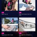 Flamingo Headlight Restorer for Cars – Restore Faded, Yellowed Headlights | Polish & Clean Lenses | Car Headlight Cleaner -300ML-. 