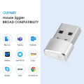 Color Shifter Makes Calculate Move Cursor Mouse Jitter Undetectable Mini Auto Mouse Test On/Off USB Auto Stay Awake Plug and Play Silver. 