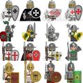 Medieval Castle Dragon Knights Kingdoms Hero Mini Action Figure Building Blocks The Guard Soldier Bricks Toys For Children Gifts. 