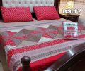 Printed King Size Bedsheet Set with Pillow cover Cotton Bed Sheet. 