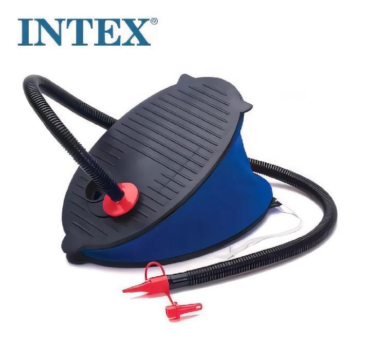 Intex 28cm Foot Pump | Portable Air Foot Pump Inflator | Easy Inflation ...