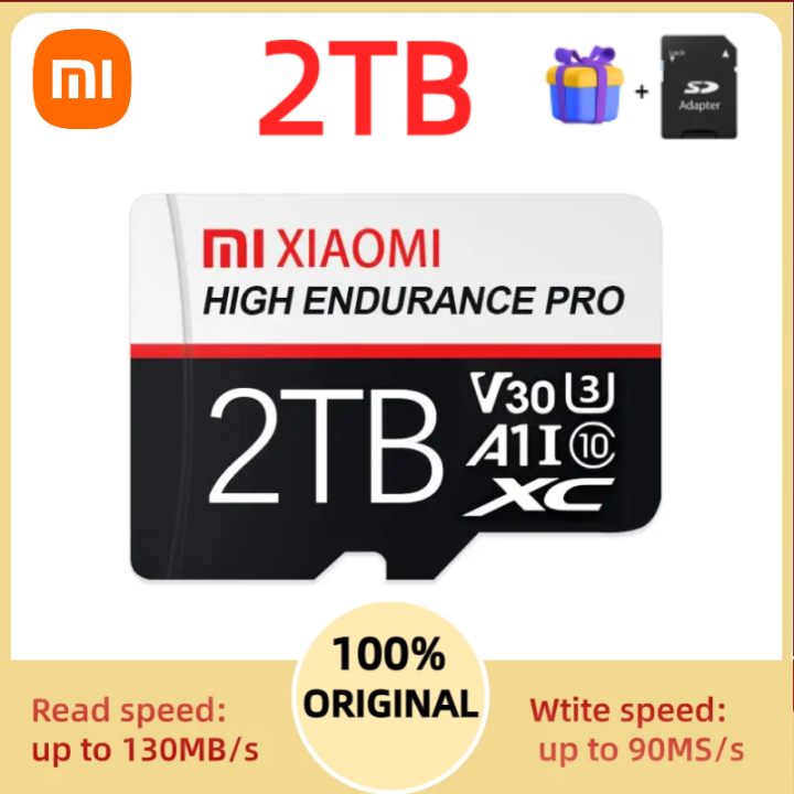 Xiaomi Class 10 2TB Memory Card 1TB 512GB 256GB High Speed Micro TF SD Card 1TB SD Memory Card For Gaming Mig Switch Steam Deck