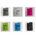 Shaver Shelf Bathroom Organizer Portable Multifunction Toothbrush Holder Toothpaste Rack Wall Mounted Silicone 21.5*14.5*4cm. 