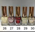 Beautiful Glitter Nail Polishes Colored Metallic Nail Polish Makeup Nails Nail Polish. 