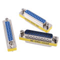 DB25 D-Sub 25pin Connectors Mini Gender Changer Adapter RS232 Serial Connector. 