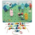 Stars Shopping Kids Montessori Products Puzzle Set Block Set School Stationary Boys Girl Birthday Gift. 
