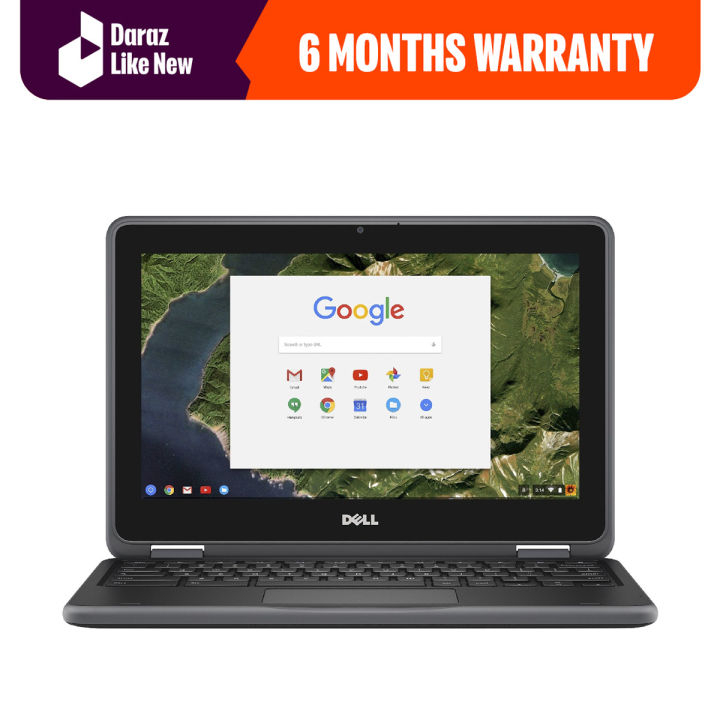 Dell 3180 Chromebook 11.6 inches HD screen, 4GB Ram 16GB SSD, HDMI, WiFi, Webcam, Chrome OS -