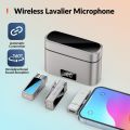 Jmary MW-15 2.4GHz Dual Wireless Microphone For Mobile Available in USB-C and iOS With Charging Case. 