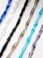 Beads 8x4mm Cone Shape Glass Beads – Color Options – Pack of 100 – For Jewelry Making, Bracelets, Necklaces, DIY Crafts. 
