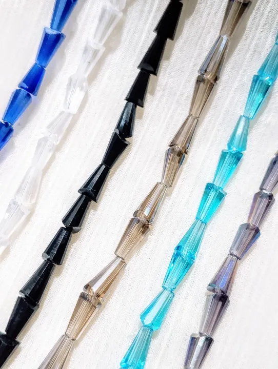 Beads%208x4mm%20Cone%20Shape%20Glass%20Beads%20%E2%80%93%20Color%20Options%20%E2%80%93%20Pack%20of%20100%20%E2%80%93%20For%20Jewelry%20Making,%20Bracelets,%20Necklaces,%20DIY%20Crafts%20-%20Image%202