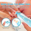 Online Karachi Electric Baby Nail Trimmer with 6 Grinding Heads and LED Light for Babies and Newborns. 