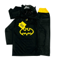 Batman costume. 