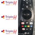 Triple H LG Magic Remote Original Made In Indonesia MR20GA For Smart LG LCD LED TVs Voice Remote With Social Media Buttons. 