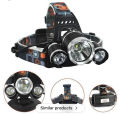 Portable mini Rechargeable LED Headlamp High Power LED Headlamp with Rechargeable Batteries USB Rechargeable Headlight Waterproof Head Torch Super Bright 3 Led Rechargeable Headlamp. 