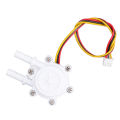 Water Flow Meter Sensor, DC 3.5-24V Flowmeter Switch Waterproof for Heater. 