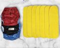 Washable Cloth Diapers for (0 m- 1 yr) + (1yr-3yr) + (3yr - 8yr) with inner. 