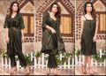 Sexy Nighty Set 3 Piece For Women / Romantic Night Dress / Hot Bridal Night Suit (GOWN + Inner Dress + Trouser) -Black. 
