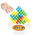 【New】 Tetra Tower Game Tetris Balance Tetris Tower Puzzle Board Game Kids Building Block Toys. 