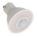 HD GU10 LED Motion Sensor Infrared Human Induction Replacement Bulb Warm GB. 