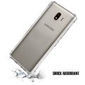 Samsung Galaxy J4 Soft Shock Proof Jelly Back Cover Transparent. 