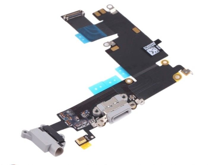 iPhone 6 plus Charging Port Replacement Part With Microphones Antenna Adhesive Iphone 6 plus Charging Strip , Charging Base ,, Charging Flex