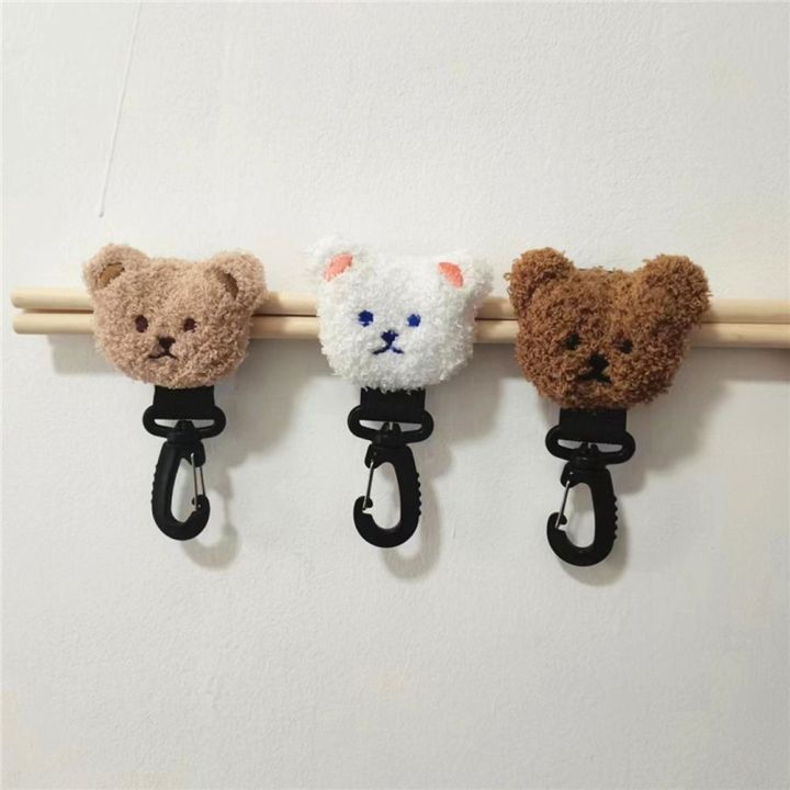 Durable Adjustable Bear Sliding-proof Pram Hook Baby Stroller Organizer ...