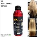 Keratin Brazilian Botox Keratin Bio VK X24 Layer 1 Day Keratin Protein Salon Home 1400ml. 