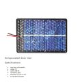 Mini DC solar panels 2V 200mA current. 