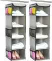 Underwear Socks Storage Organizer with Lids Foldable Closet Drawer Divider 24 Cells, Storage Box for Socks Underwear. 