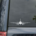Simple Small Airplane Special Creative Design Car Sticker Aoto Exterior Accessories Vinyl Decals for Bmw Audi Ford Vw. 