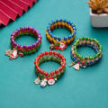 Christmas Bracelets
Beaded Bracelet Set
Fashion Accessories
New Year Gift Ornaments
Christmas Jewelry. 