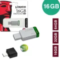 Kingston 16/32/64/128 GB Data Traveler DT50 High Speed Flash Memory Stick USB Drive + FREE OTG adapter - 10 Months WARRANTY. 